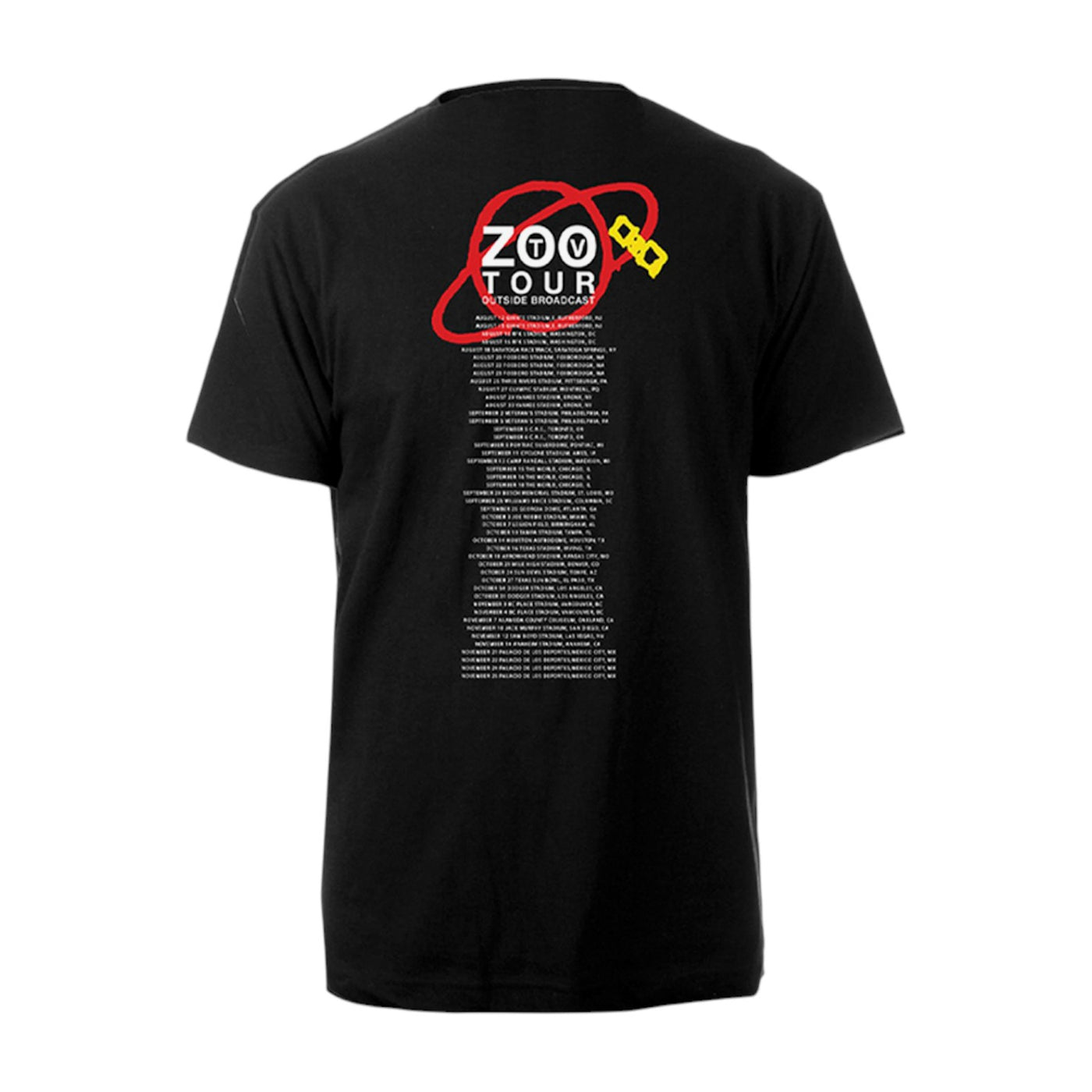 Zoo Station Outside Broadcast T-Shirt – U2 Shop US