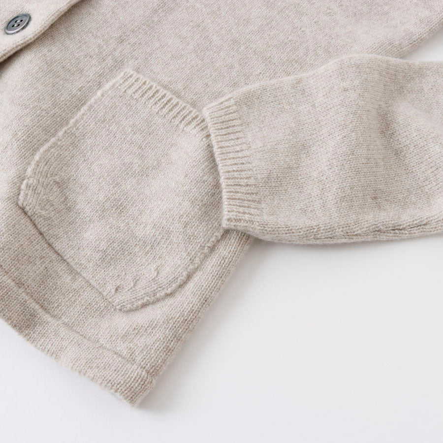 日本製】カシミヤ100% テーラード ニット ジャケット レディース