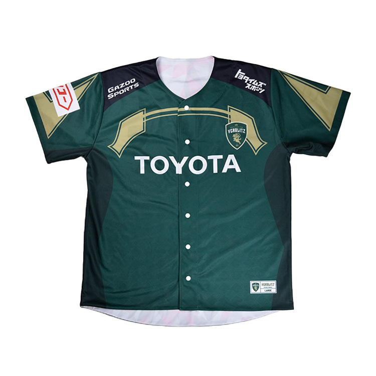 2025リバーシブルベースボールシャツ | トヨタヴェルブリッツ