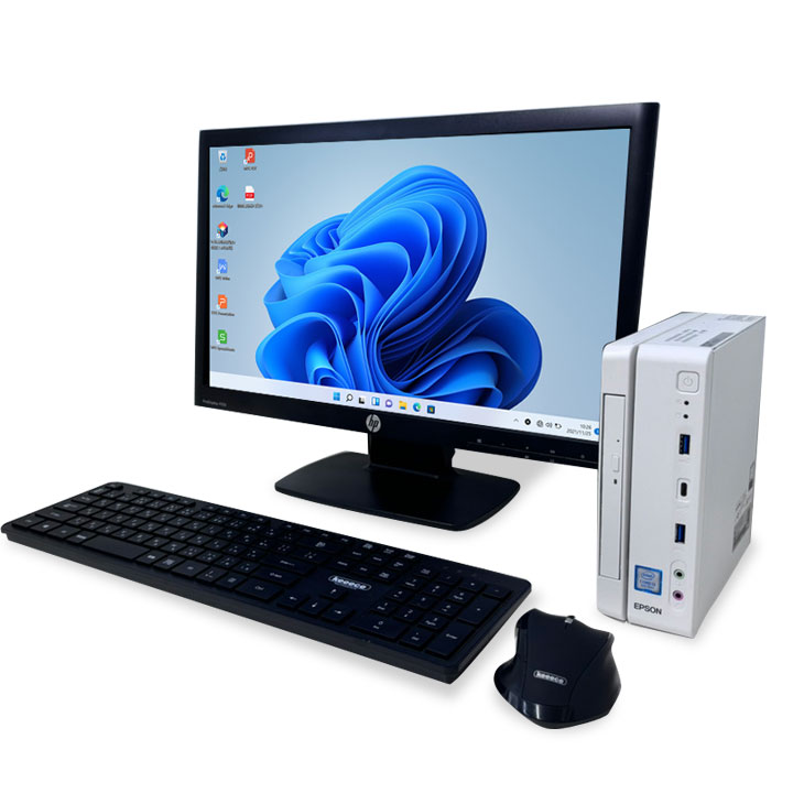 今だけ24インチ液晶にサイズUP中↑】EPSON Endeavor ST190E すぐ使える