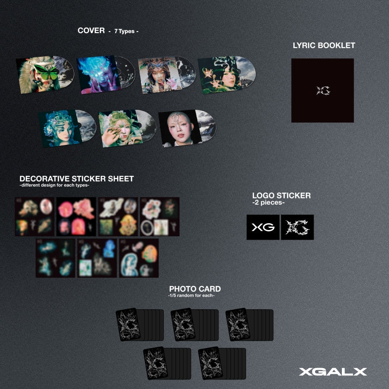 ALPHAZ LIMITED】《Set of 7 forms》【Solo ver.】AWE(CD) – XGALX