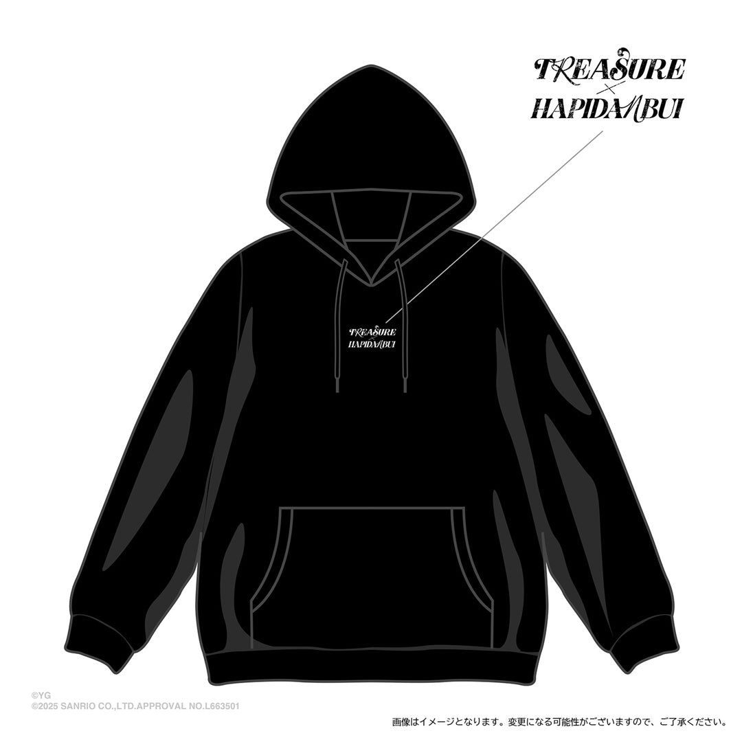 TREASURE×HAPIDANBUI】フーディー(BLACK) – YGEX OFFICIAL SHOP