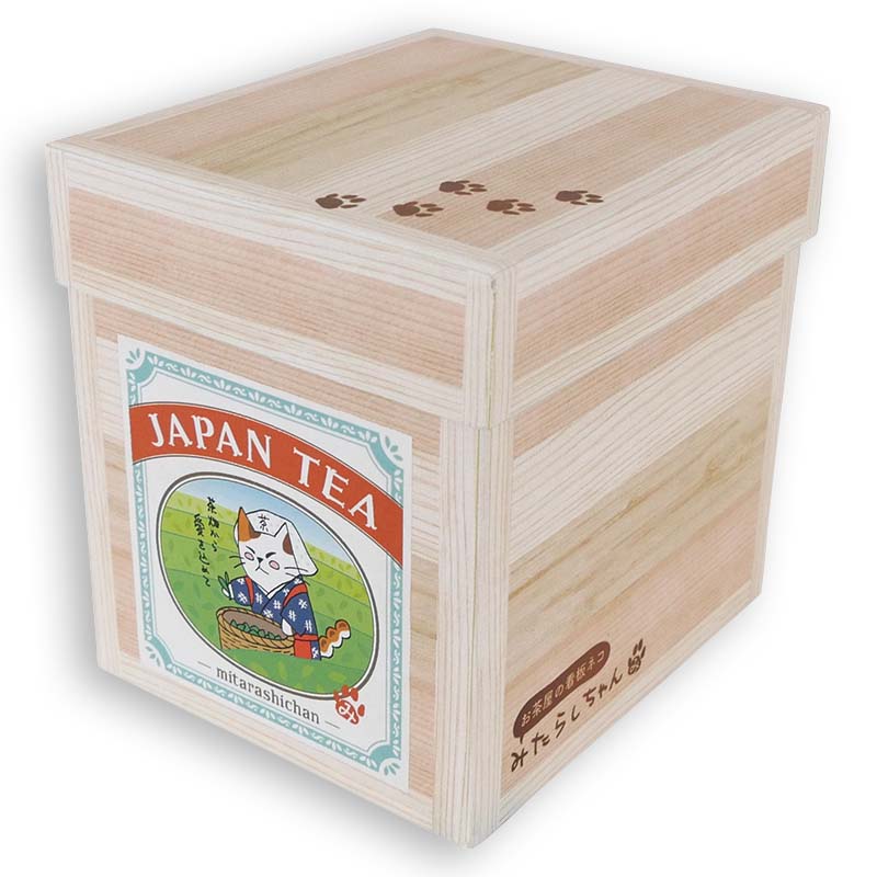 △貼茶箱S みたらしちゃん｜株式会社 吉村 - お茶や海苔パッケージ