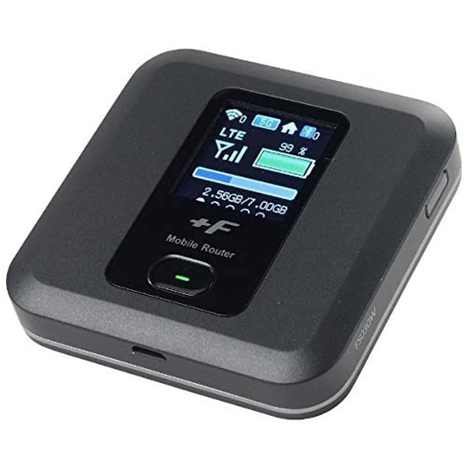 モバイルルーター +F FS030W 富士ソフト （マットブラック） 新品