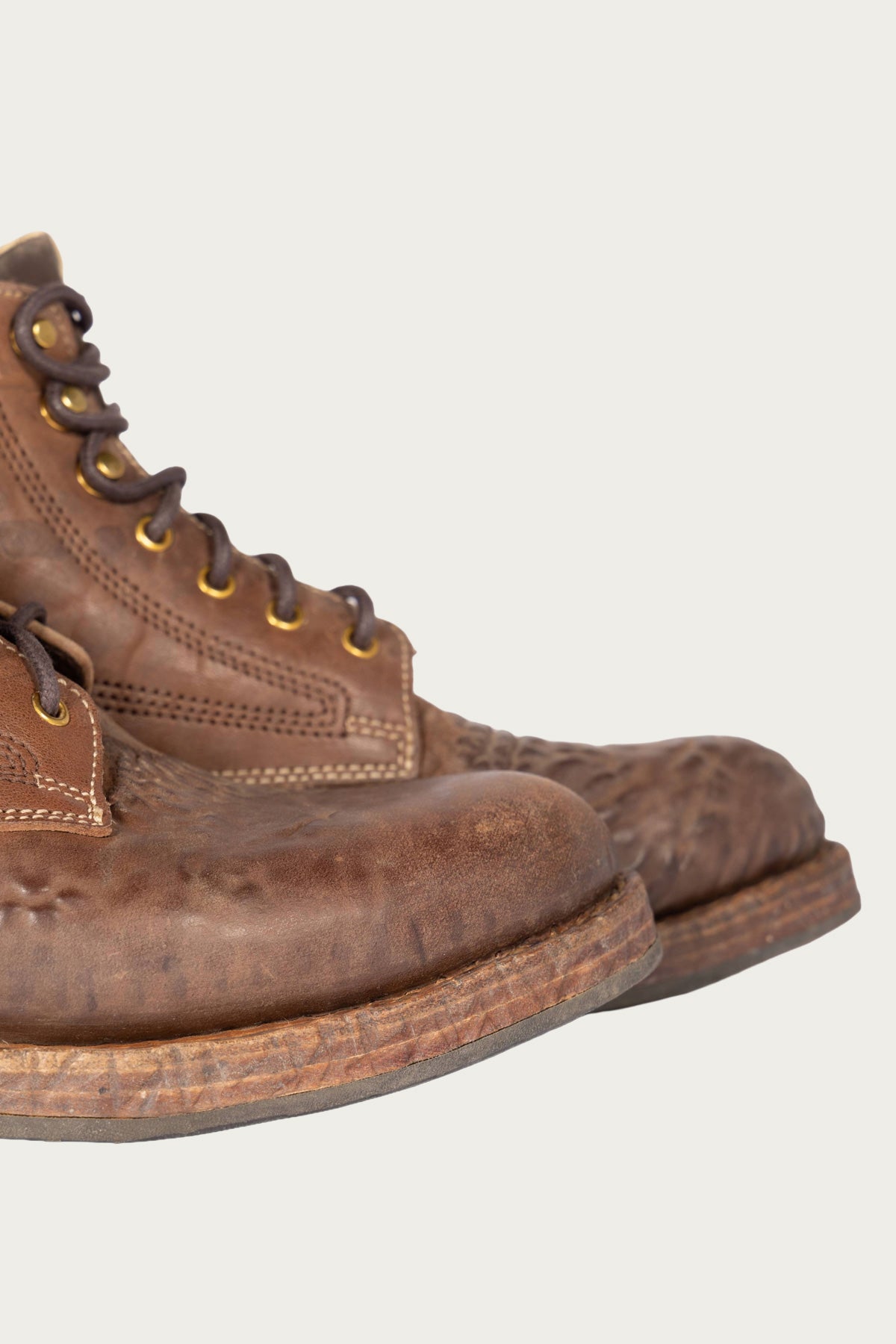 Visvim Virgil Boots-Folk | Dk. Brown | Canoe Club