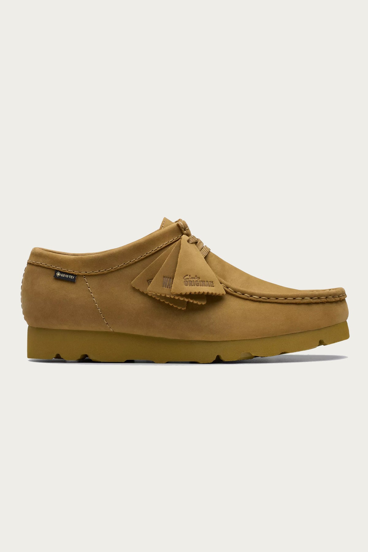 Clarks Wallabee GTX | Oakmoss Nubuck | Canoe Club