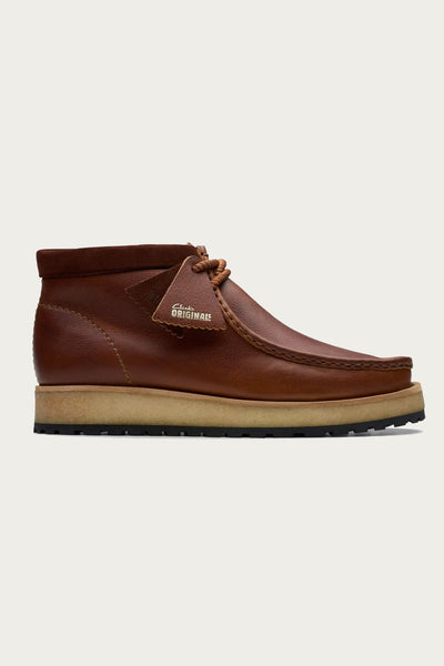 Clarks Wallabee Scout | Dark Tan Leather | Canoe Club