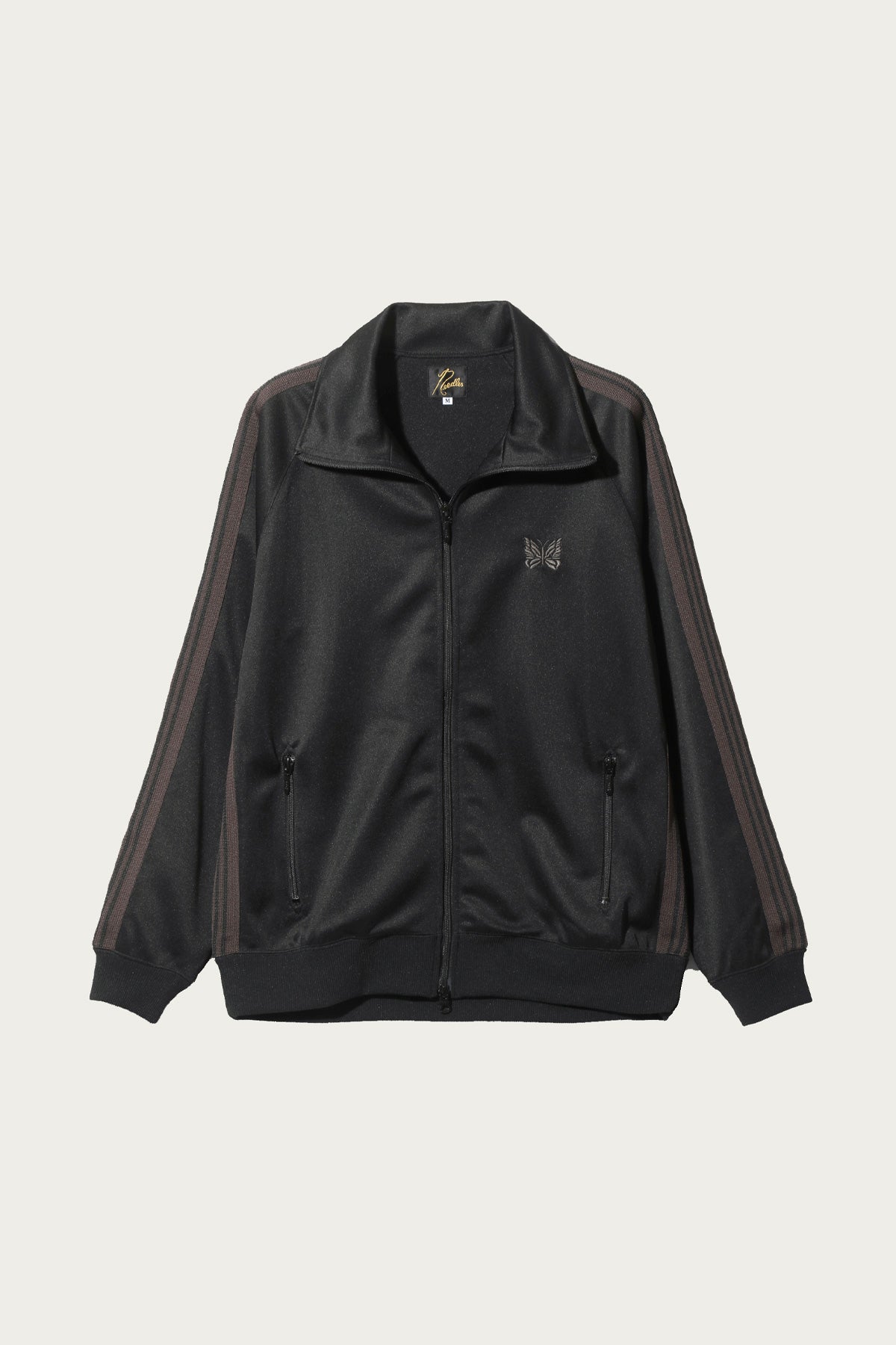 Needles Poly Smooth Track Jacket | Black | Canoe Club