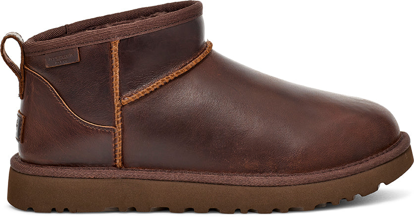 UGG Womens Classic Ultra Mini Leather Regen Boots – ShopCGX
