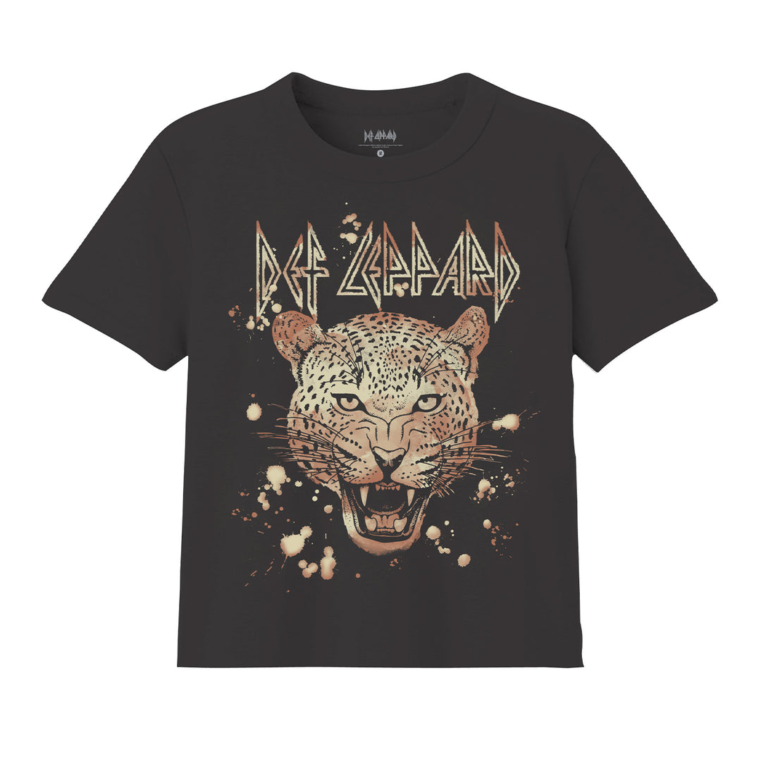 Def Leppard Bleach Leppard Juniors Baby Tee – Goodie Two Sleeves
