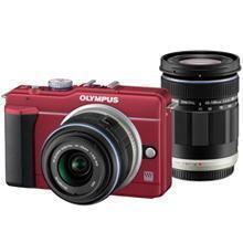 アイナさま用【OLYMPUS】E−PL1 Wズームキット BLACK ミラーレス