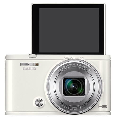 カシオ EXILIM EX-ZR4100 WE ホワイト | コンパクトデジタルカメラ