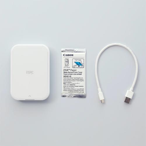 キヤノン スマホ専用ミニフォトプリンター iNSPiC PV-223-WH ホワイト