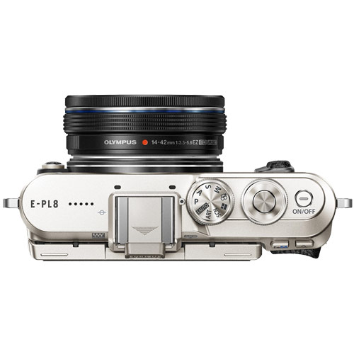 オリンパス PEN E-PL8 EZダブルズームキット ブラック | ミラーレス一眼