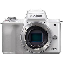 キヤノン EOS Kiss M ダブルズームキット ホワイト | ミラーレス一眼