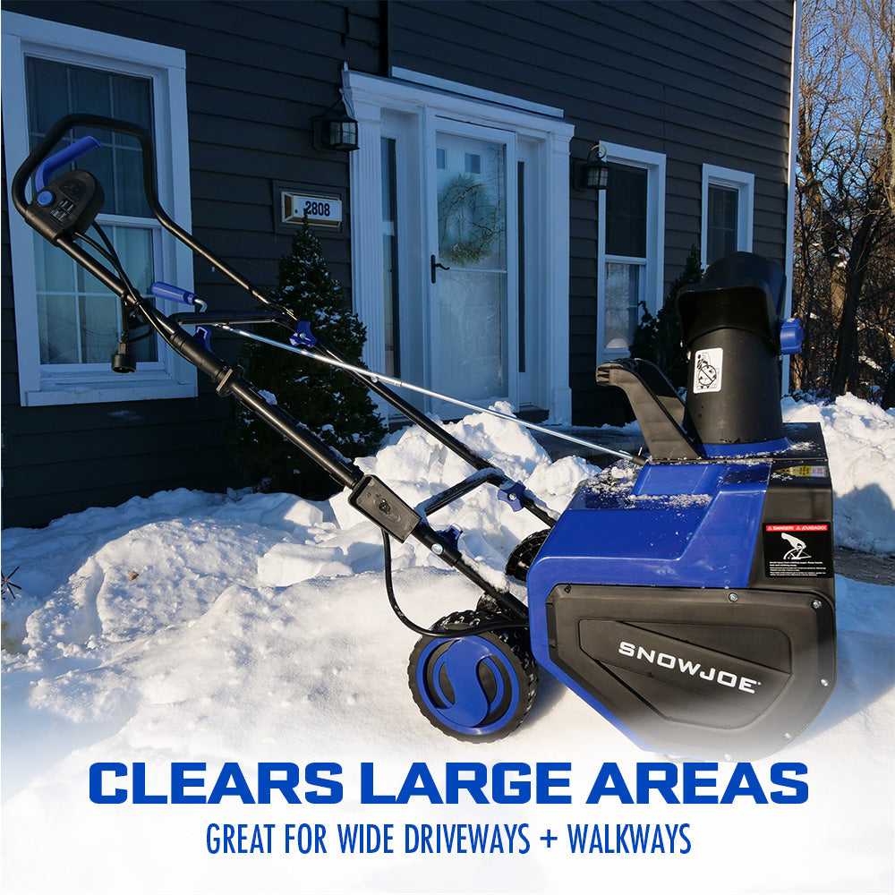 Snow Joe SJ627E Electric Snow Blower | 22-Inch · 15-Amp | w/Headlight