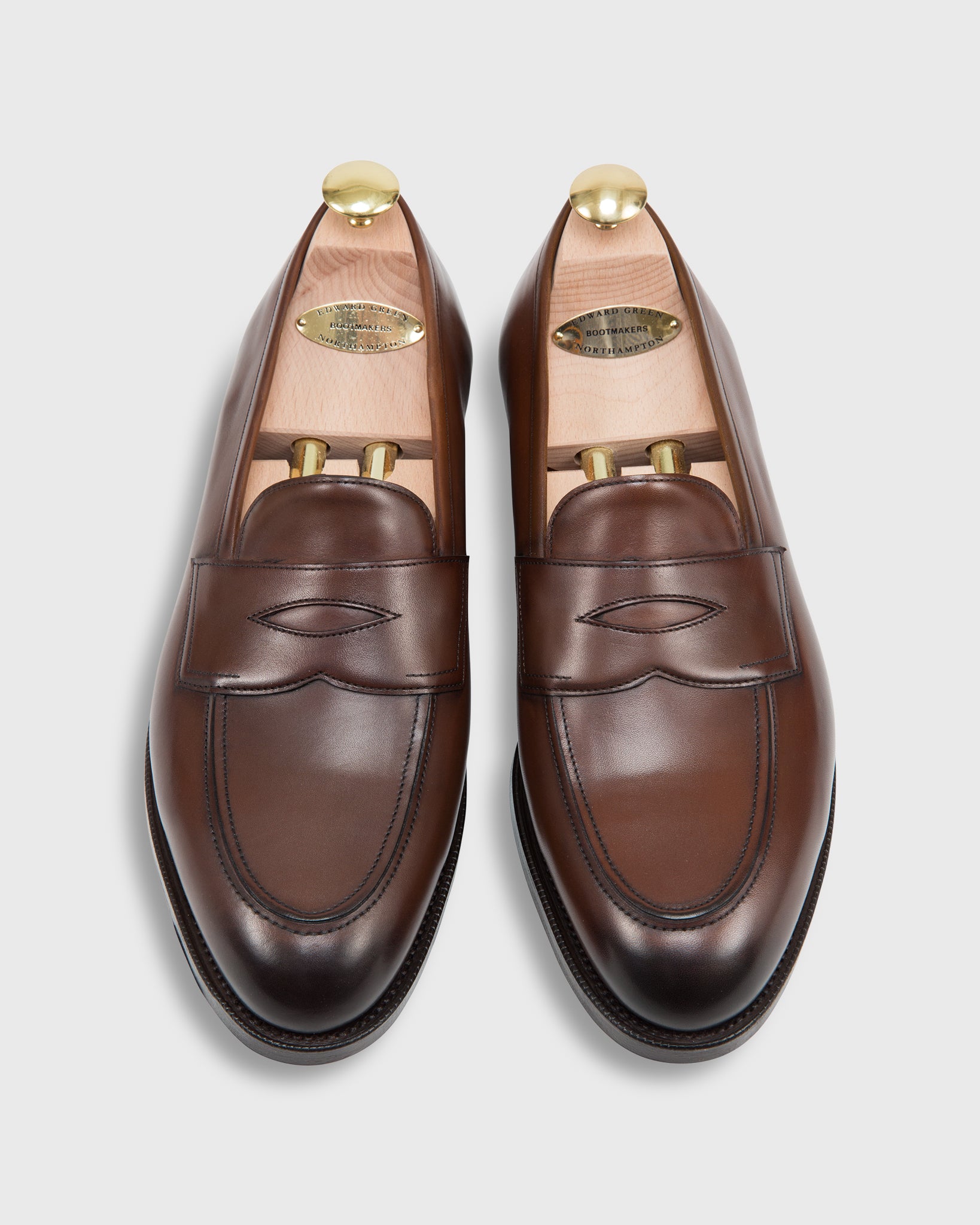 Piccadilly Loafer in Dark Oak Antique | Shop Sid Mashburn