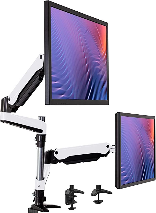 SHOPPINGALL 2画面用 モニターアーム ガススプリング 15-32インチ対応