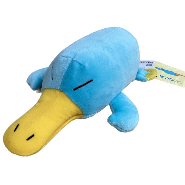 カモノハシのイコちゃん 寝そべりぬいぐるみ（S）:TRAINIART JRE MALL