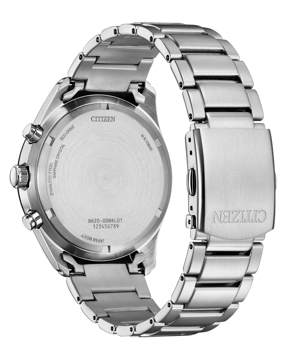 Citizen Eco-Drive Green Dial Stainless Steel Watch CA4674-58X