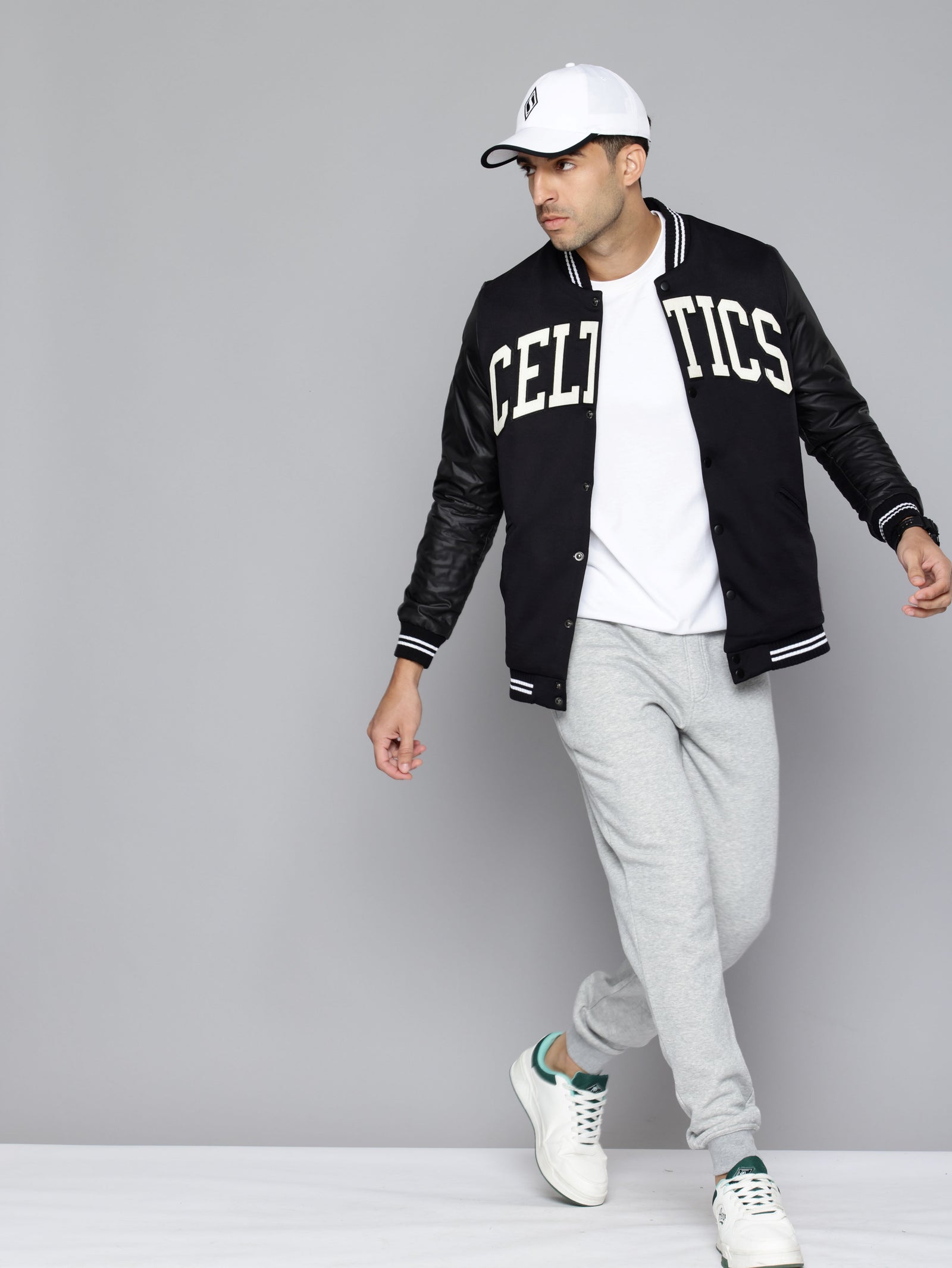 Boston Celtics: Taffeta Letterman Jacket – Shop The Arena
