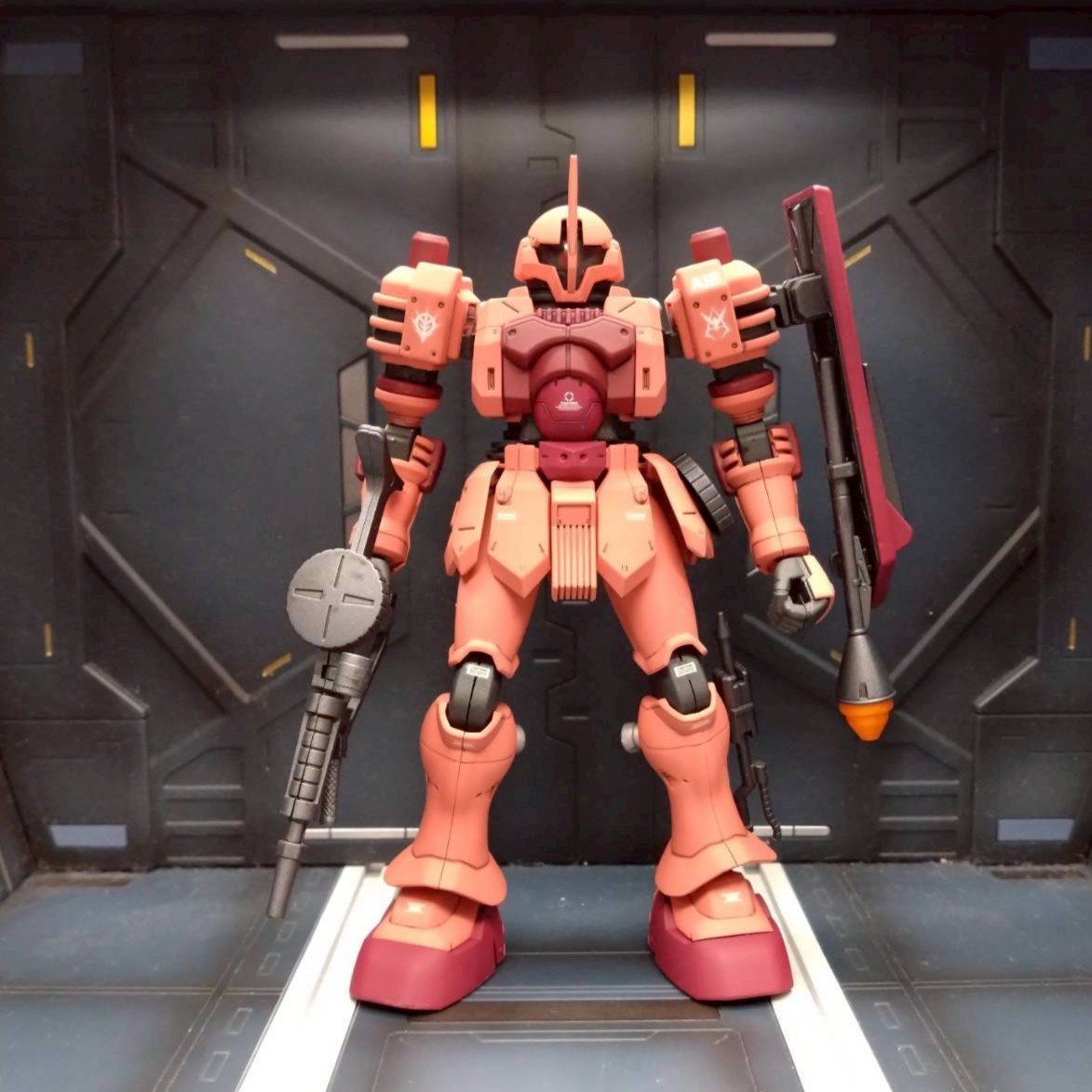 HGUCでシャア専用ヅダを塗装制作♪】 メビウスの宇宙から越えて！赤い