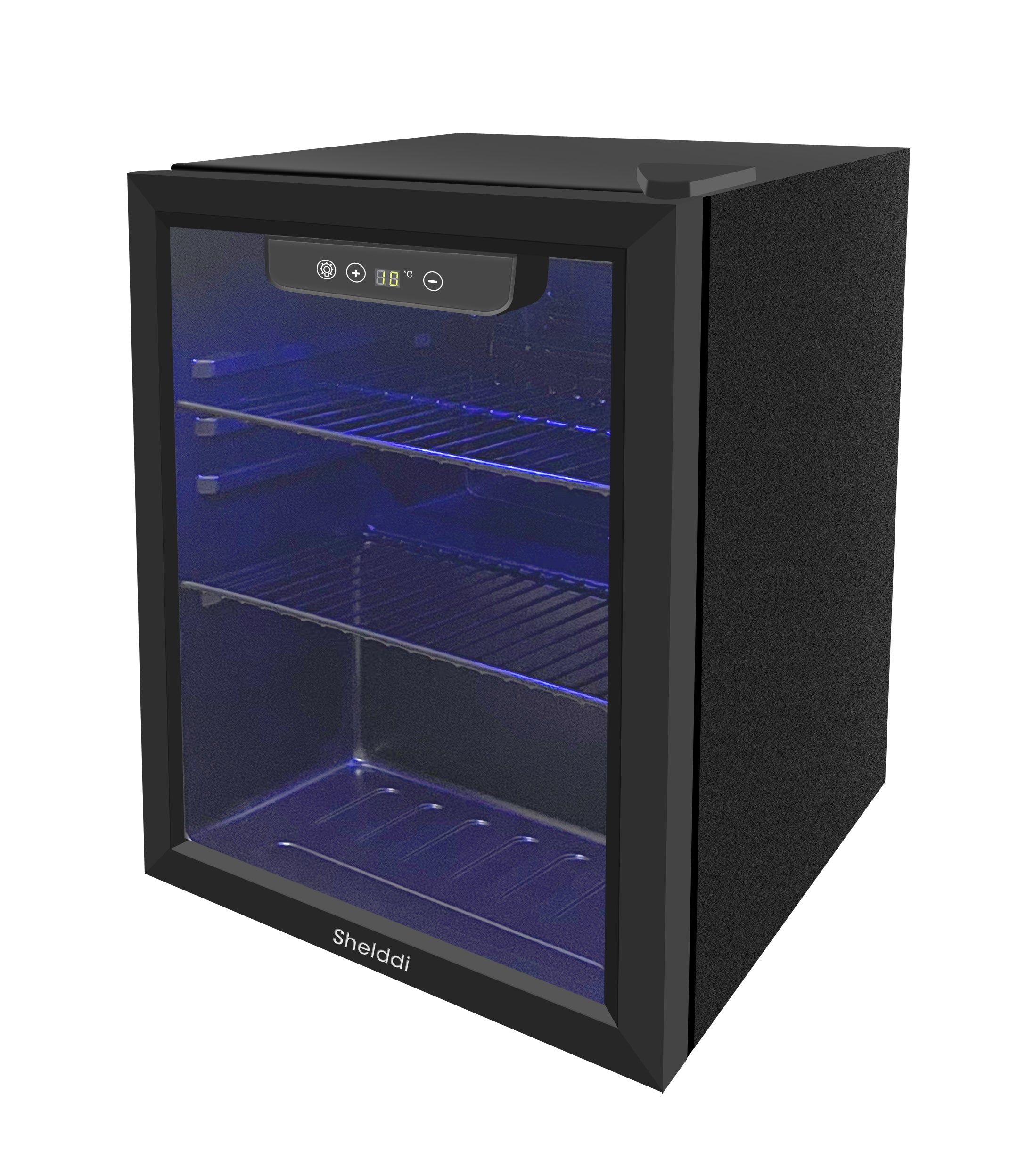 冷却ファン付き小型冷蔵庫✨led