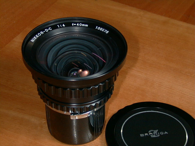 Nikkor lenses for Zenza Bronica