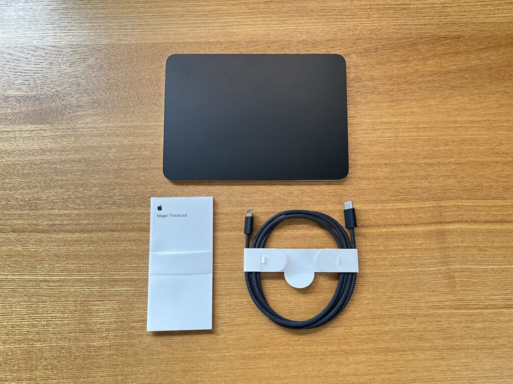 Magic Trackpad 3 ブラックレビュー！変更点とメリット・デメリット