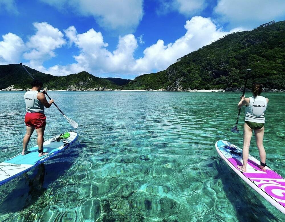 座間味島｜宿泊体験＆SUP＆シュノーケル｜1泊2日コース(2食付き)】築