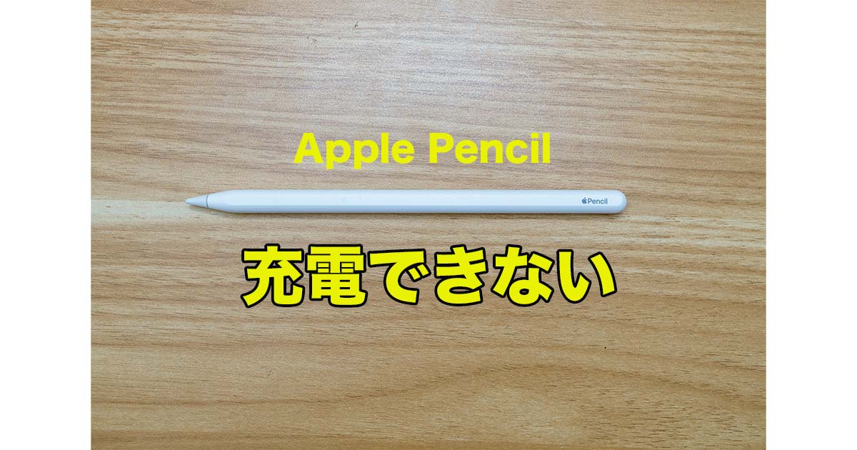 Apple Pencil 第二世代 ジャンク（充電不可） Apple Pencil 第2世代