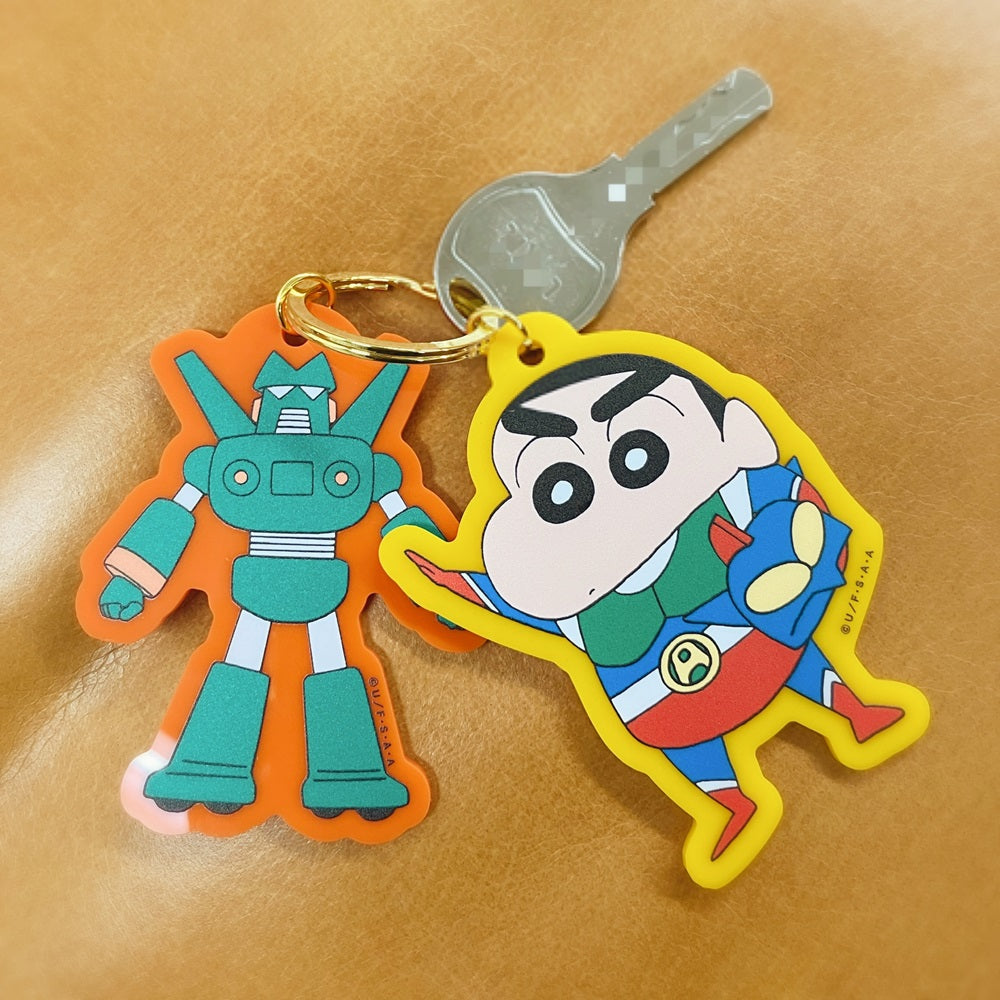 カラーアクリルキーホルダー チョコビ／ぶりぶりざえもん／幼稚園バス