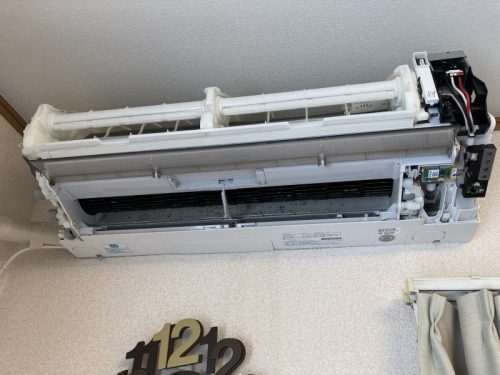 シャープ（2018） AY-H25H お掃除付きエアコン 分解クリーニング 愛知