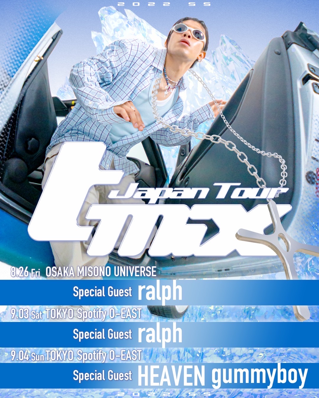 t-mix” Japan Tour 2022 Summer Tokyo 追加公演| Spotify O-EAST・O