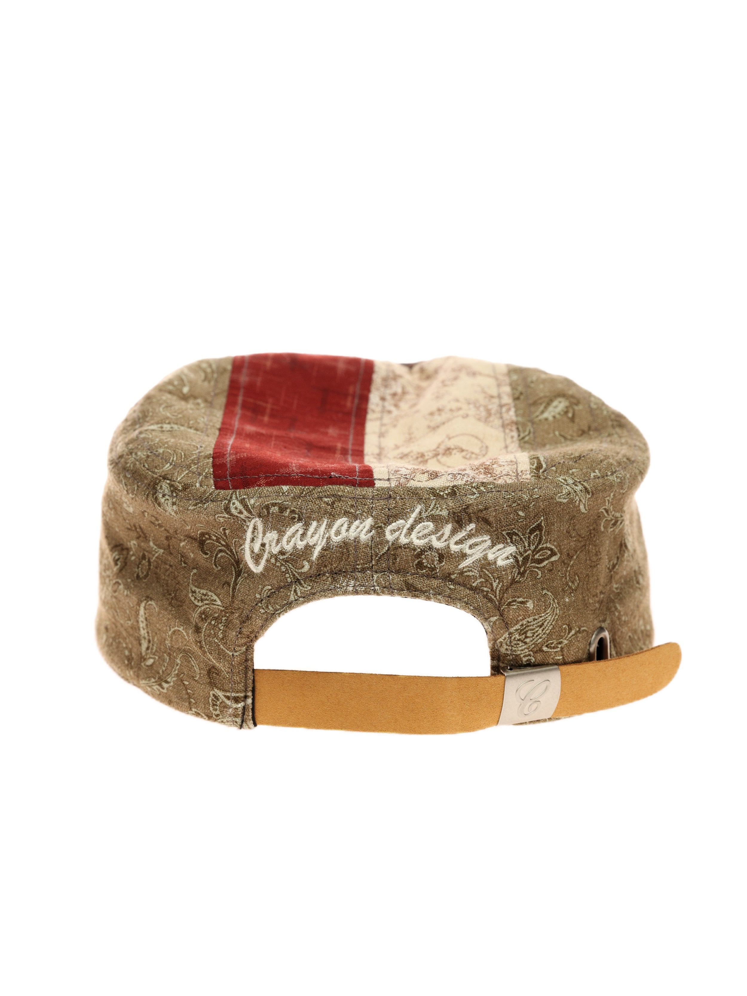 6CRAYON Vintage Patchwork Flat Top Baseball Cap – sixcrayon.com