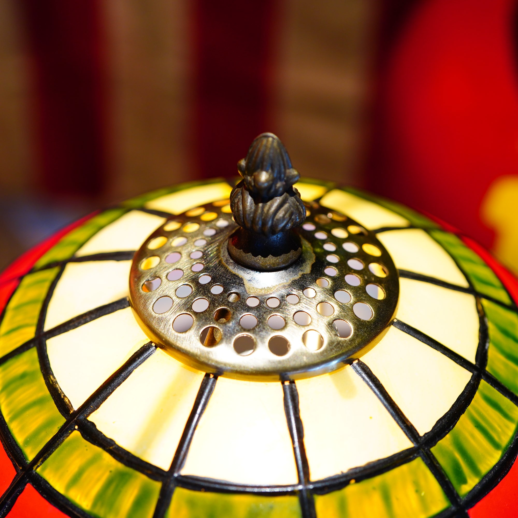 コカコーラ ステンドグラス調 電話 ヴィンテージCoca-Cola 電話機