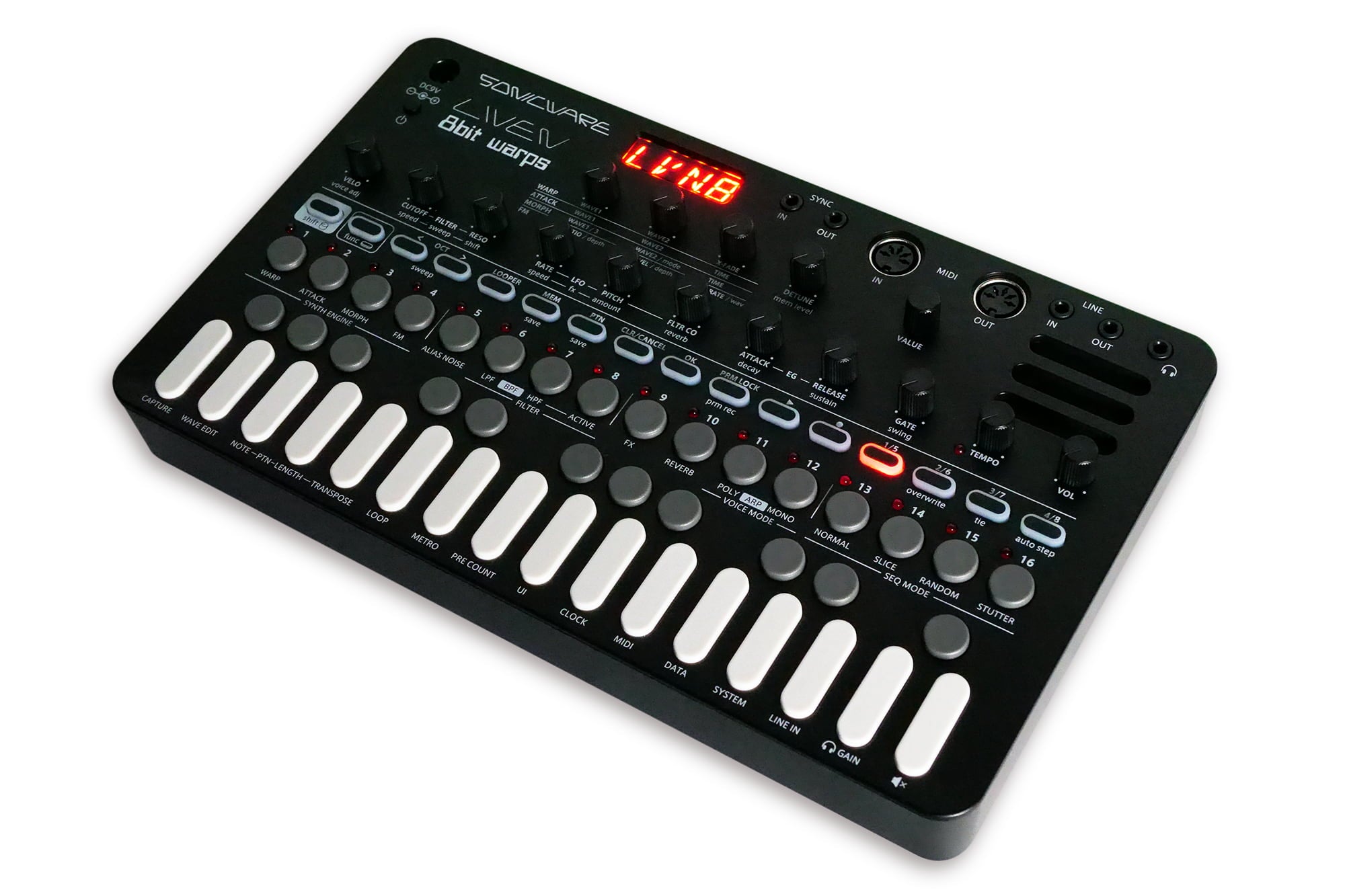 LIVEN 8bit warps – SONICWARE