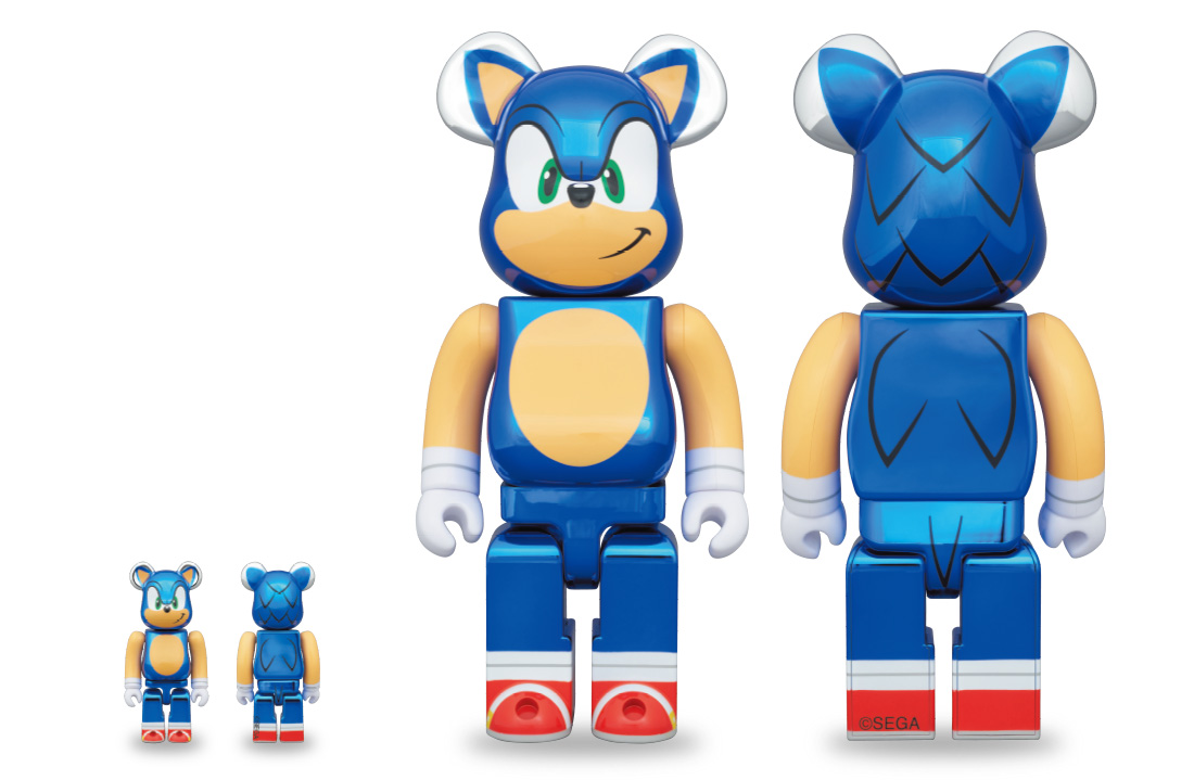 SEGA | ソニックチャンネル | BE@RBRICK SONIC THE HEDGEHOG CHROME