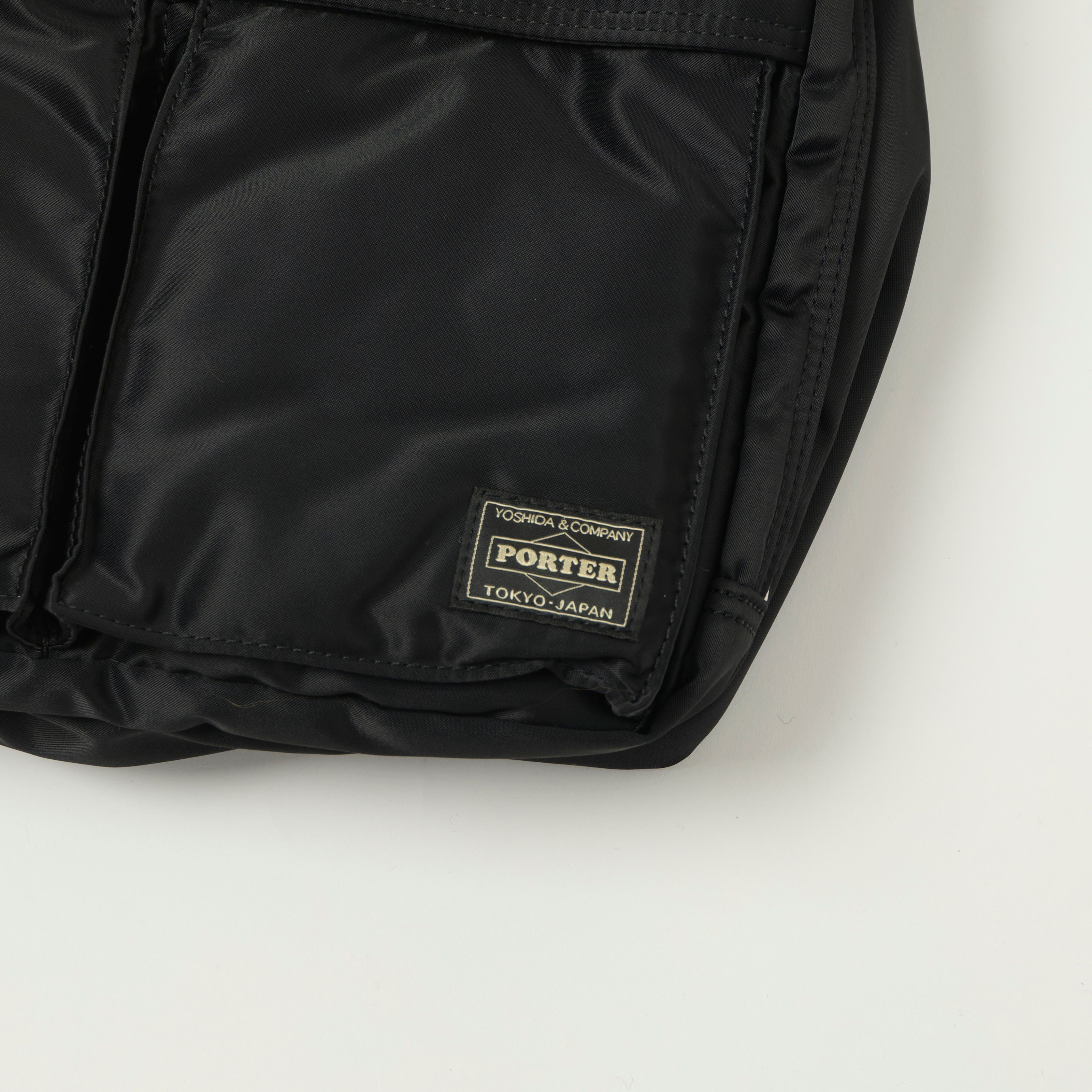 Porter-Yoshida & Co. Bio-Nylon Tanker Large Zipped Sling Bag