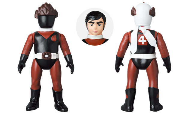 未開封 メディコムトイ 東映レトロソフビコレクション 土忍キャプター4