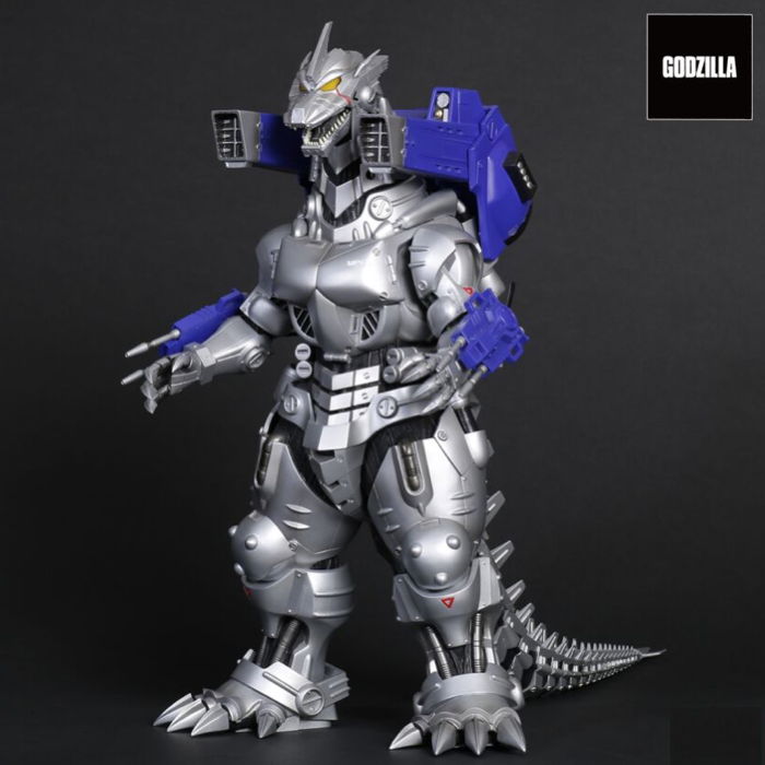 エクスプラスの［東宝大怪獣シリーズ］で「3式機龍(2002)重武装」出撃