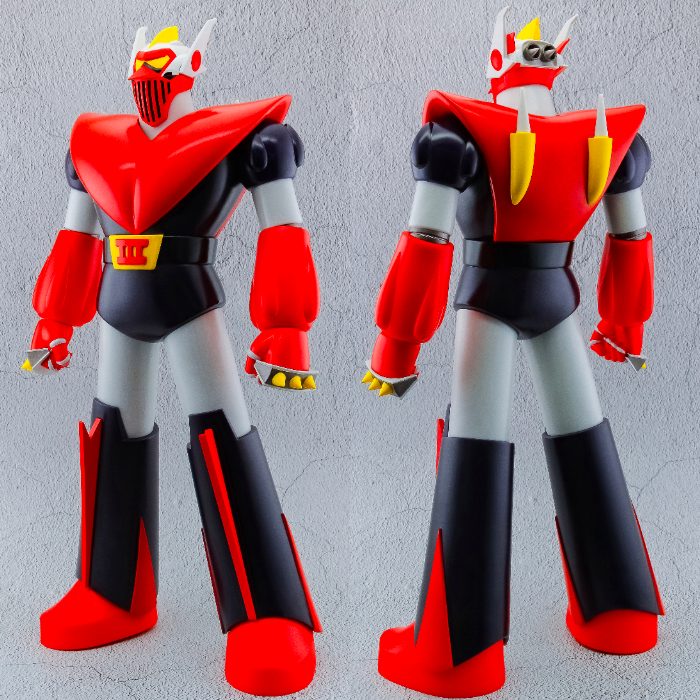 ブロッカー軍団IV マシーンブラスター』の4大ロボが約40cmサイズで