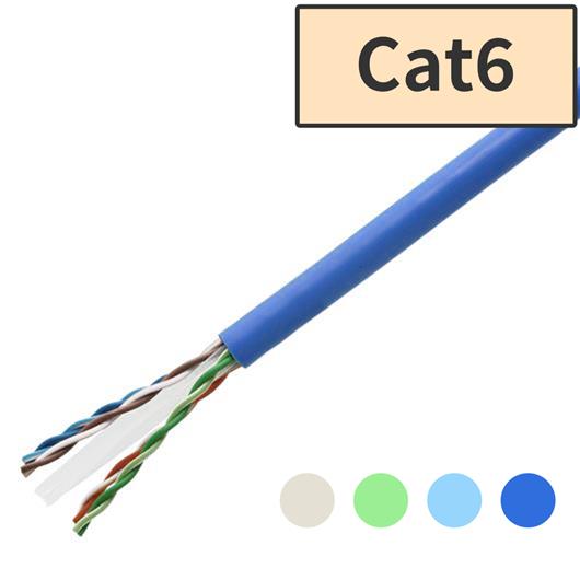 直送品】Cat6 LANケーブル 300m (ブルー) | 業界初の卸通販サイト