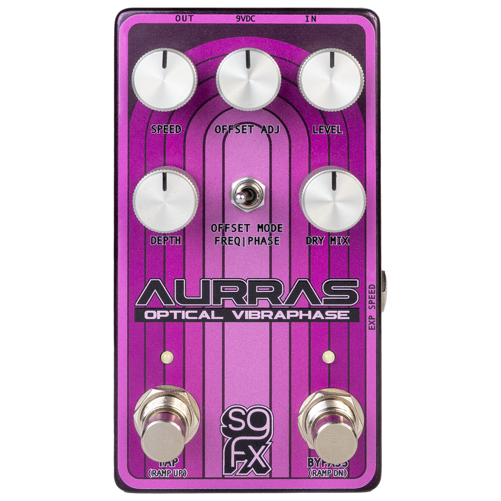 SolidGoldFX Aurras Optical Vibraphase Pedal