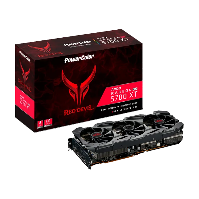 PowerColor Red Devil AMD Radeon RX 5700 XT 8GB AXRX 5700XT 8GBD6