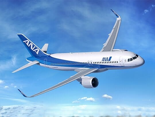 ANA、日本初の「エアバスA320neo」受領 2017年1月中旬より国際便に