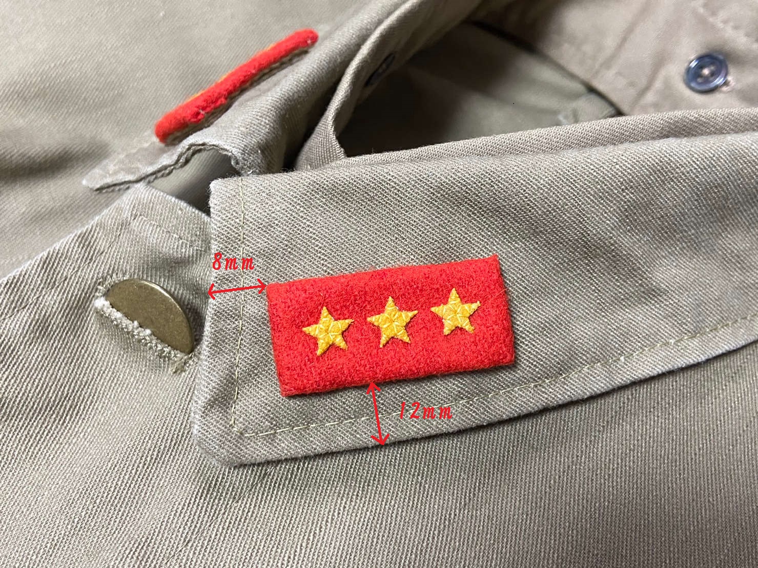 座布団式階級章のピンバッジ化 - 曹集工房