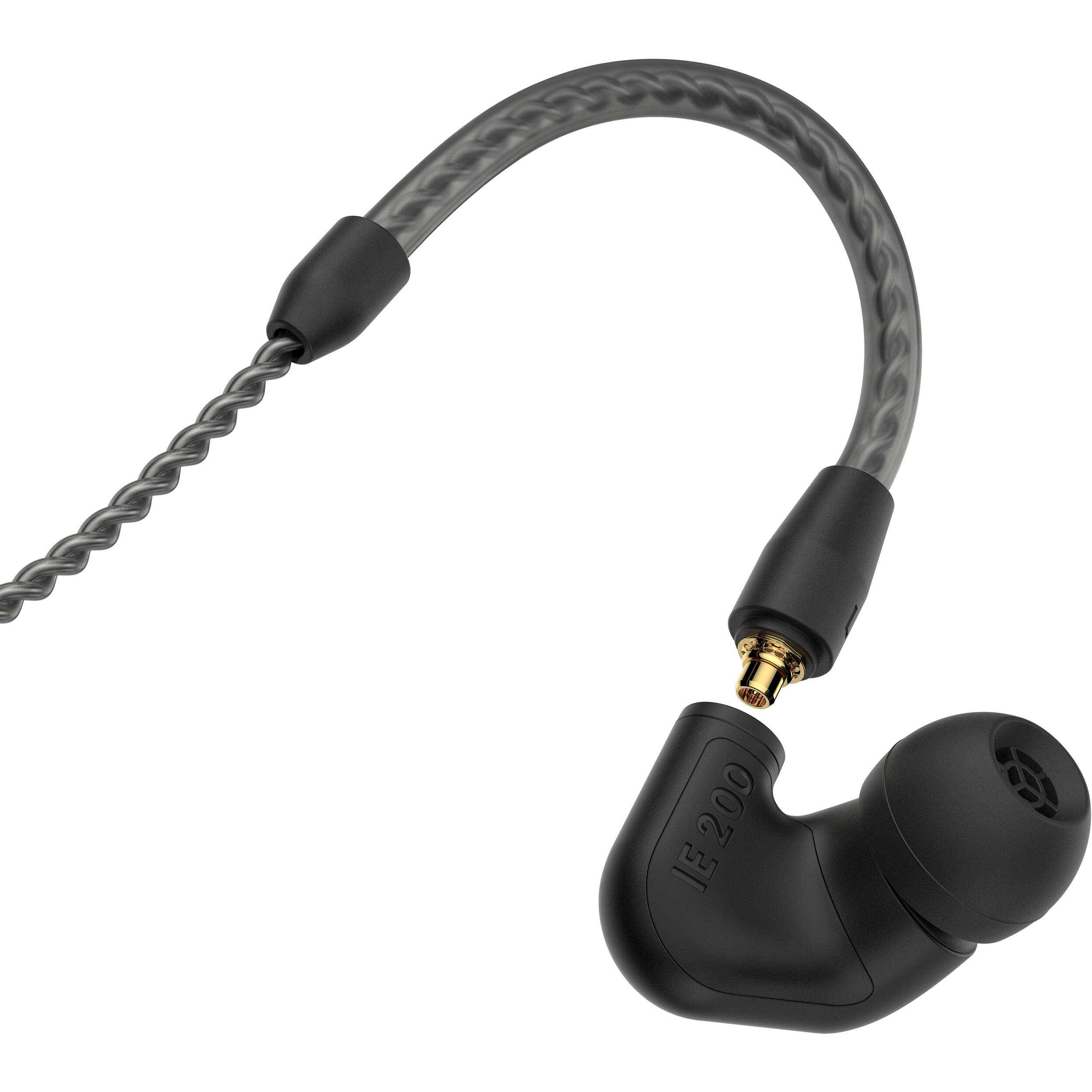 Sennheiser IE 200 (Black) | Wired In-Ear Headphones | Soundium