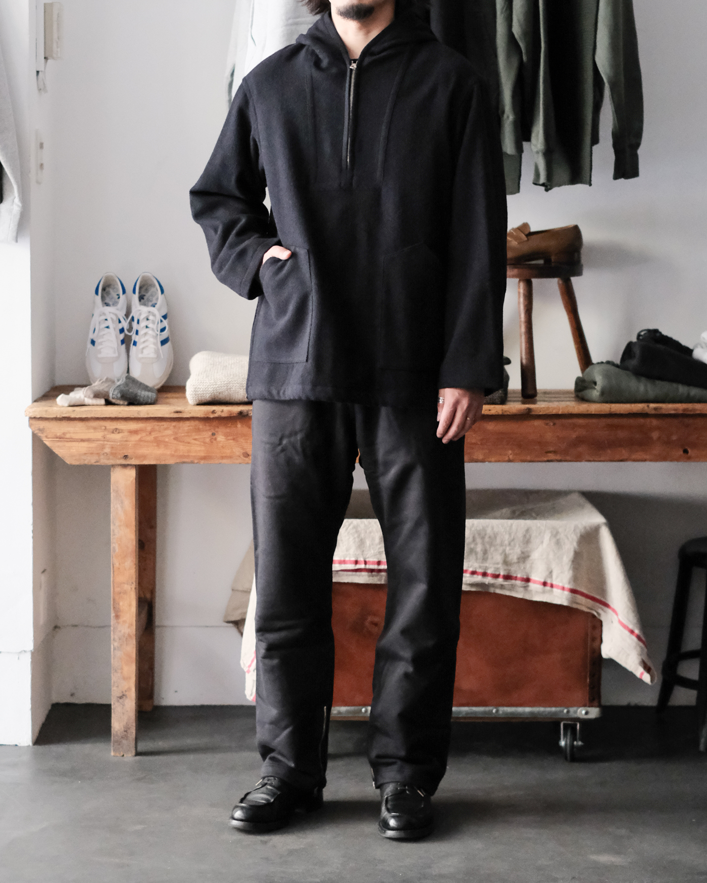 MOUNTAINEER ANORAK col.Dark Navy - Sleepy PEOPLE | スリーピーピープル