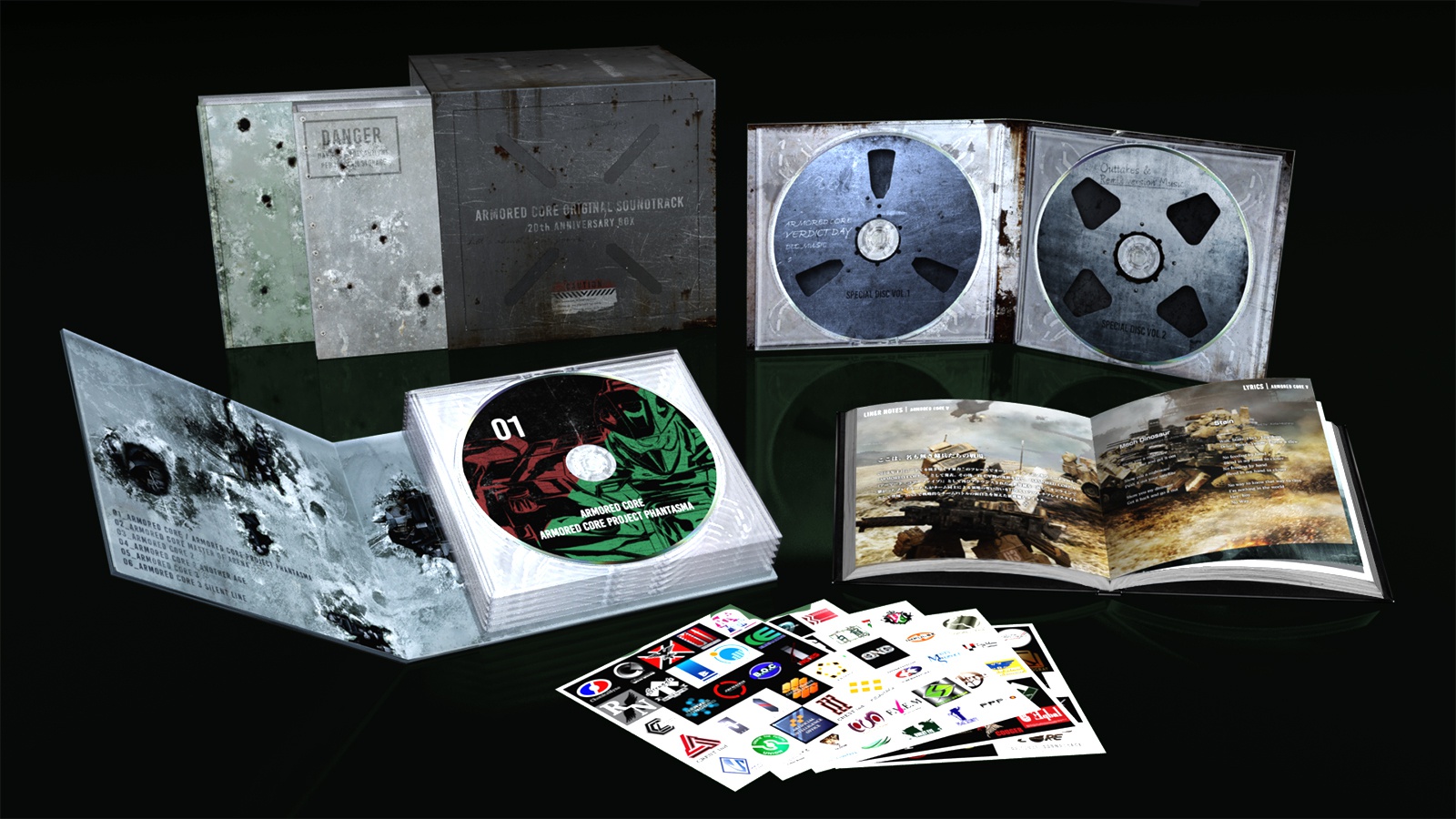 シリーズ20周年を記念した『ARMORED CORE ORIGINAL SOUNDTRACK 20th